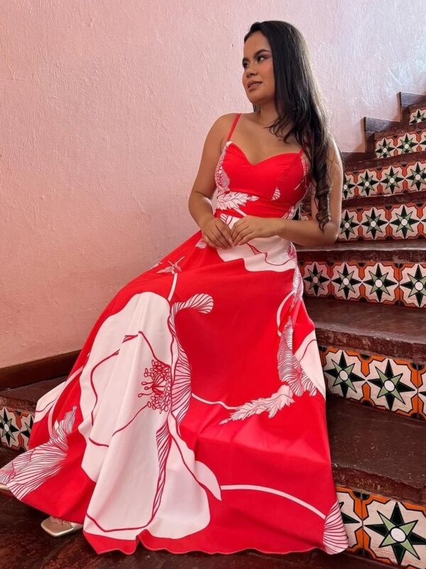 Vestido Neiva Rojo