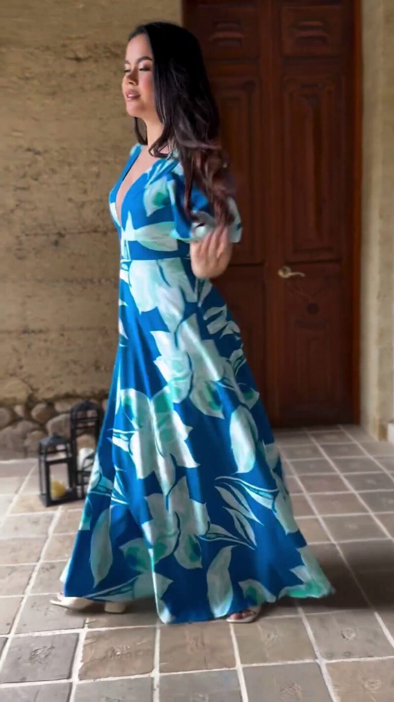 Vestido Libney Azul - Imagen 2